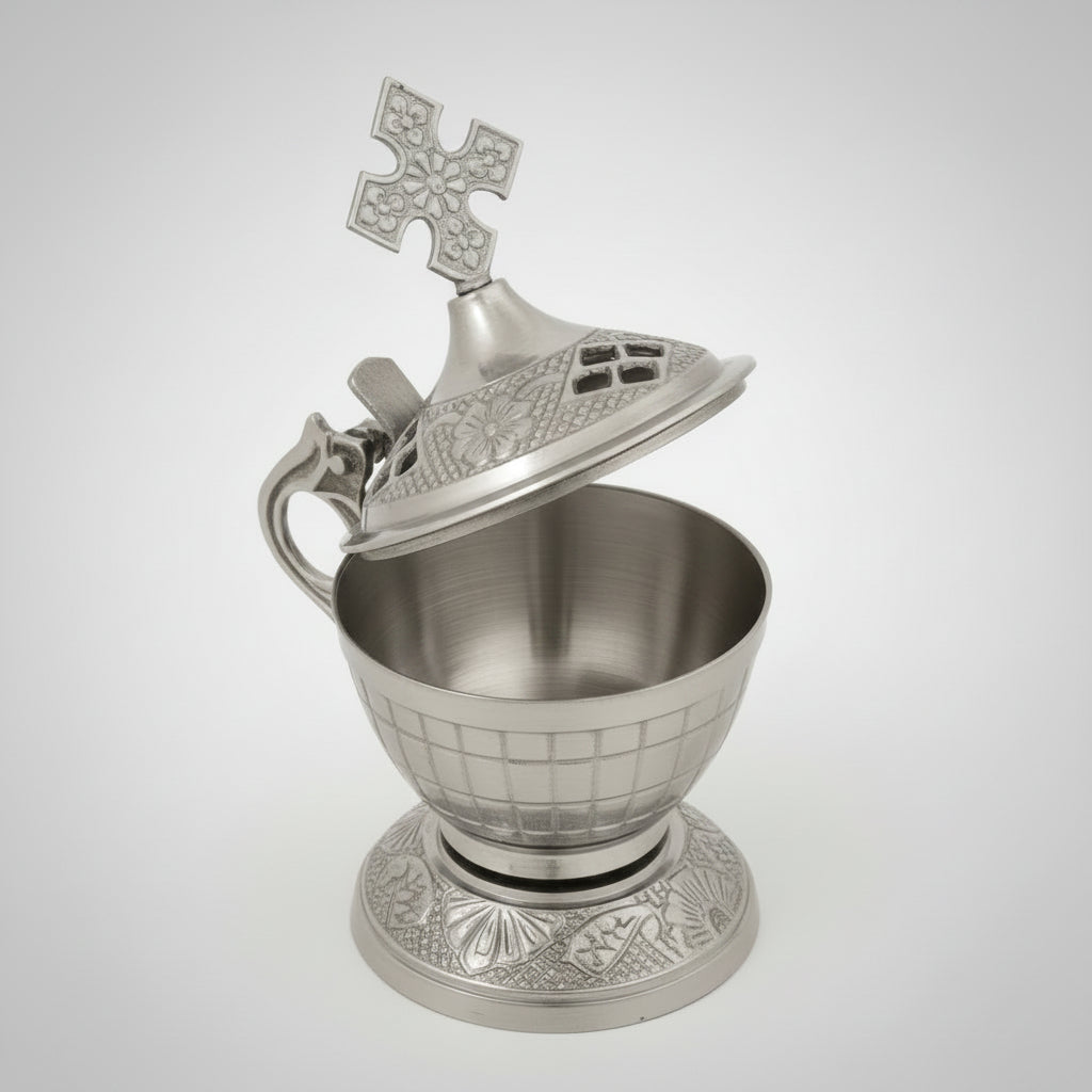 Orthodox Incense Burner Nickel
