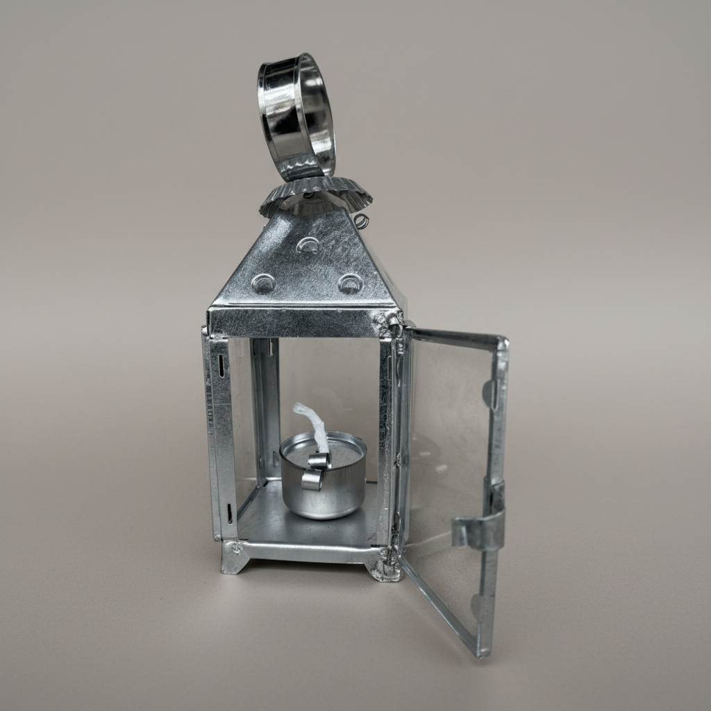 Traditional Metal Orthodox Lantern Oil