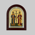 SAINTS CONSTANTINE AND HELEN ICON