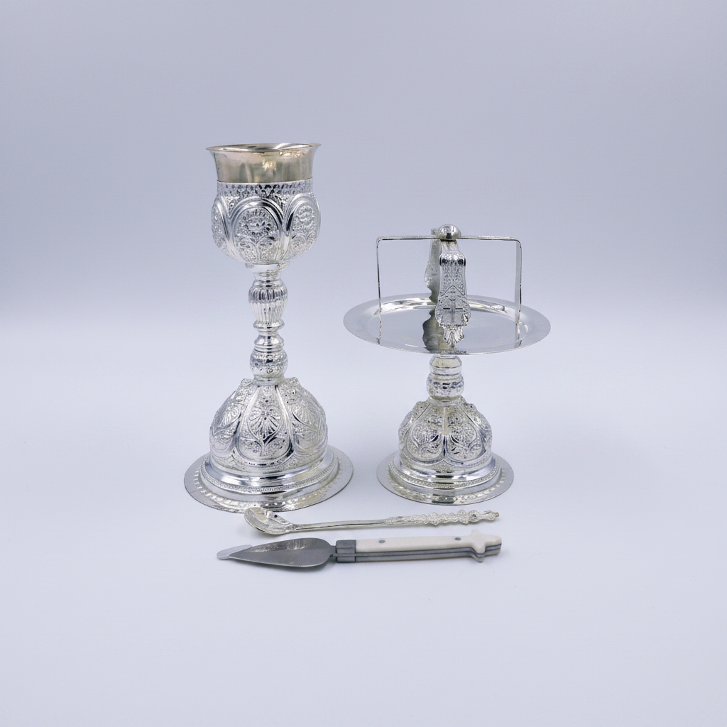 CHALICE SET - SILVER