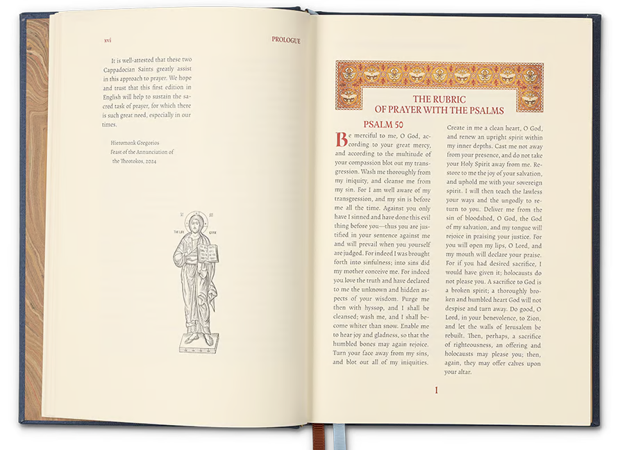 Psalter Prayer Book